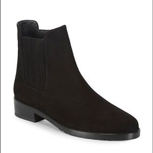 Stuart Weitzman Basilico Suede Chelsea Boots